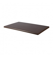 Mesa SALA, negra, base rectangular y tapa de 110 x 70 cms. Color a elegir  Tableros de 110 x 70 cms WERZALIT SM - WENGUE 103